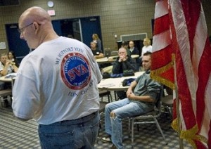 Veteran student invasion