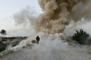 IED explosion
