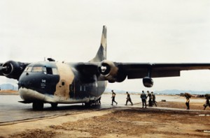 Military Connection: Fairchild C-123 aircraft
