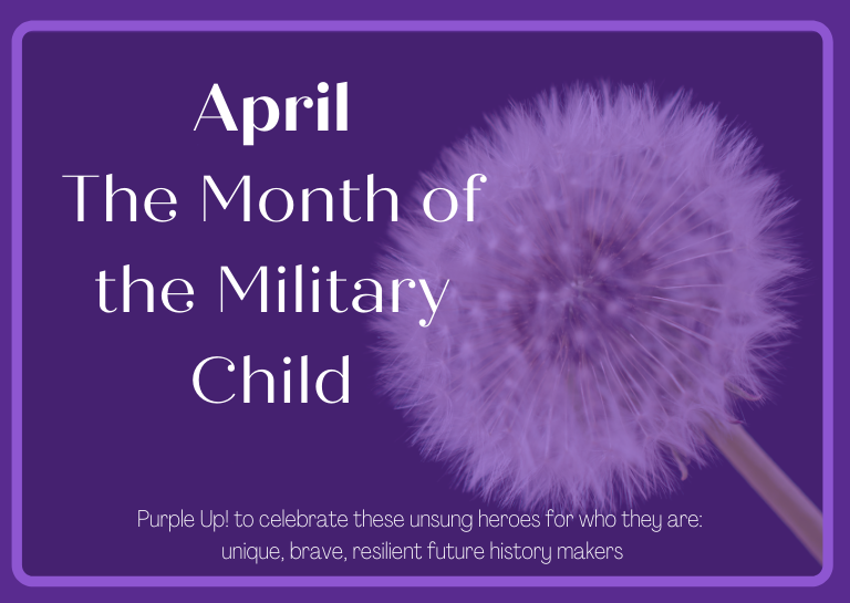 month of the military child 2021