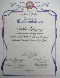 Certificate of Commendation