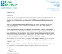 Give an Hour - A Celebration Of Service