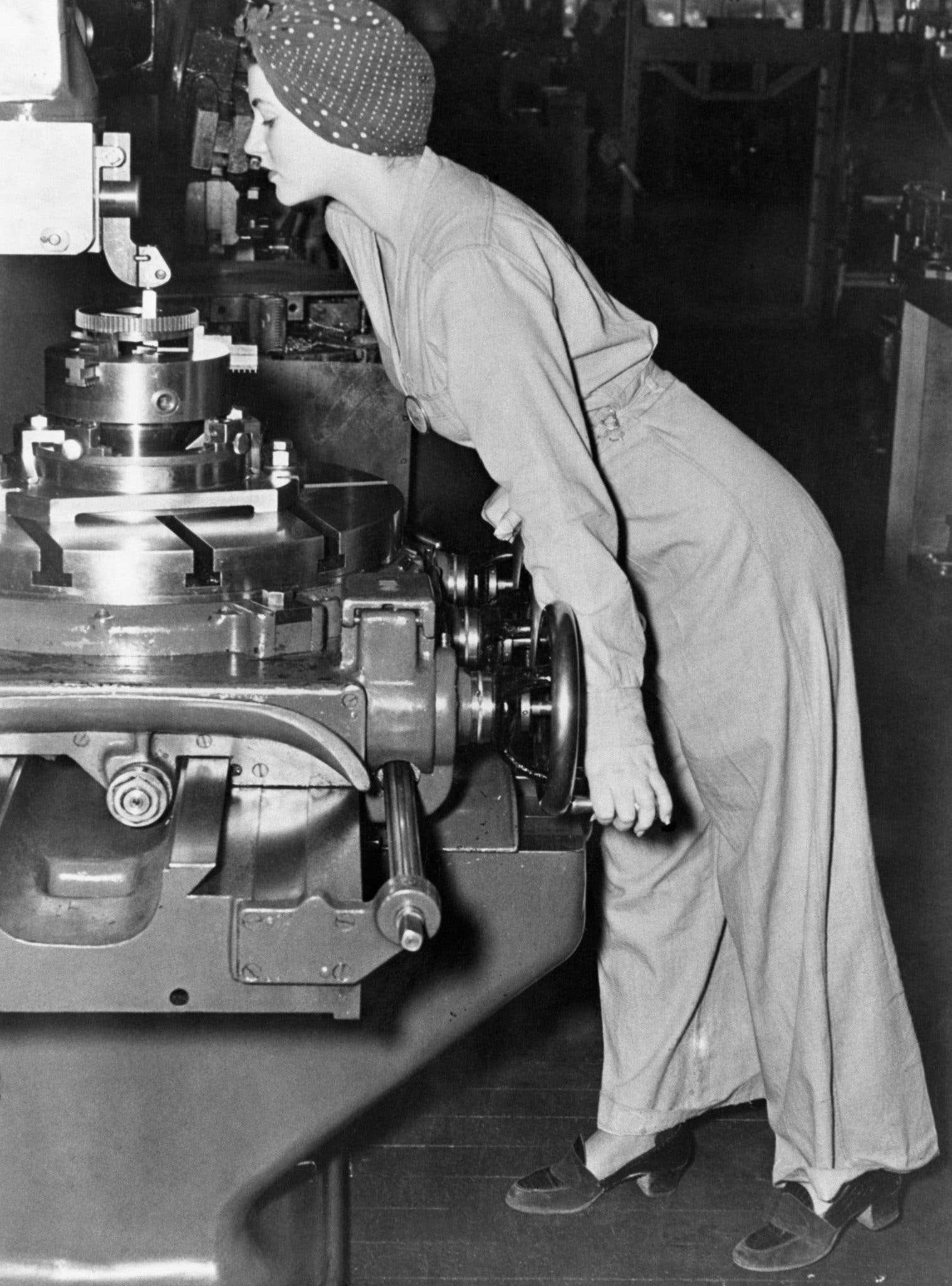 Naomi Parker Fraley, inspiration for Rosie the Riveter poster