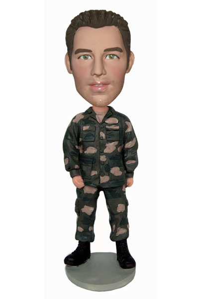 Military bobblehead